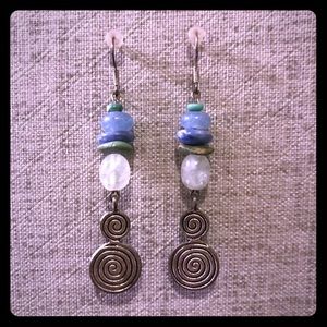 Beaded Drop Earrings